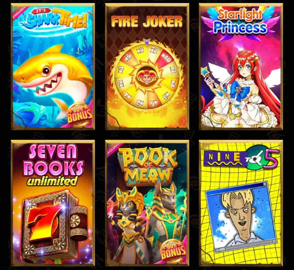 AmunRa slots on desktop AmunRa slots on desktop