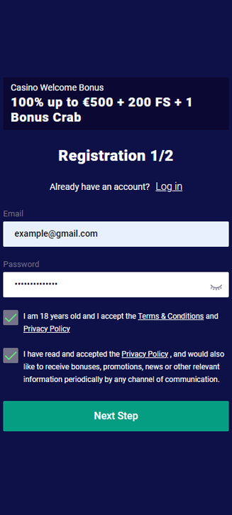 Frumzi registration process on mobile Frumzi registration process on mobile